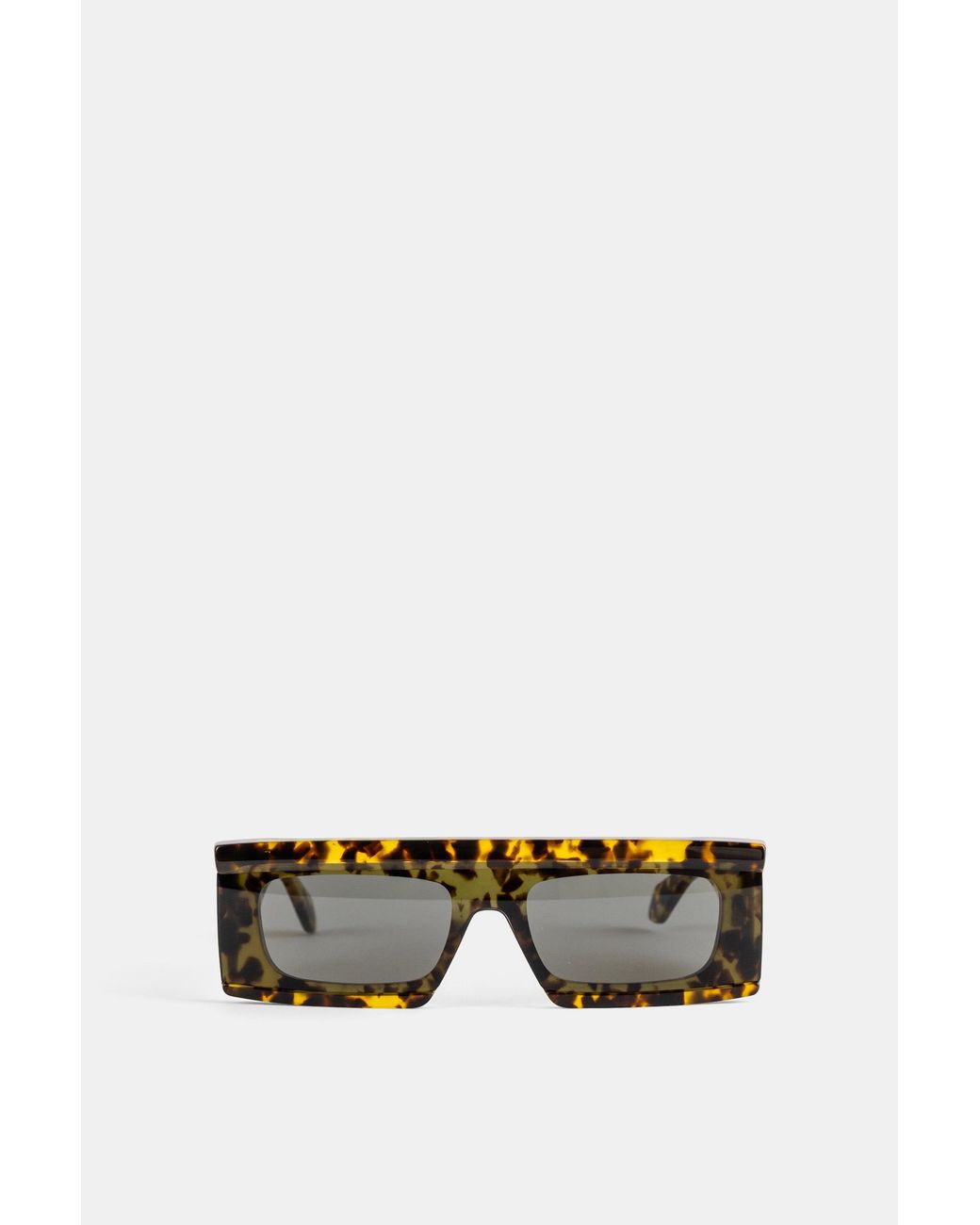 Maison AlaïA Gray Azzedine Tortoiseshell Acetate Sunglasses