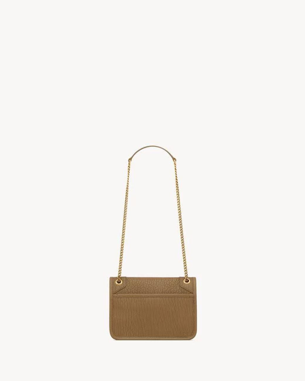 Saint Laurent Natural Saint Laurent Sac Sl H26 Shoulder Bag
