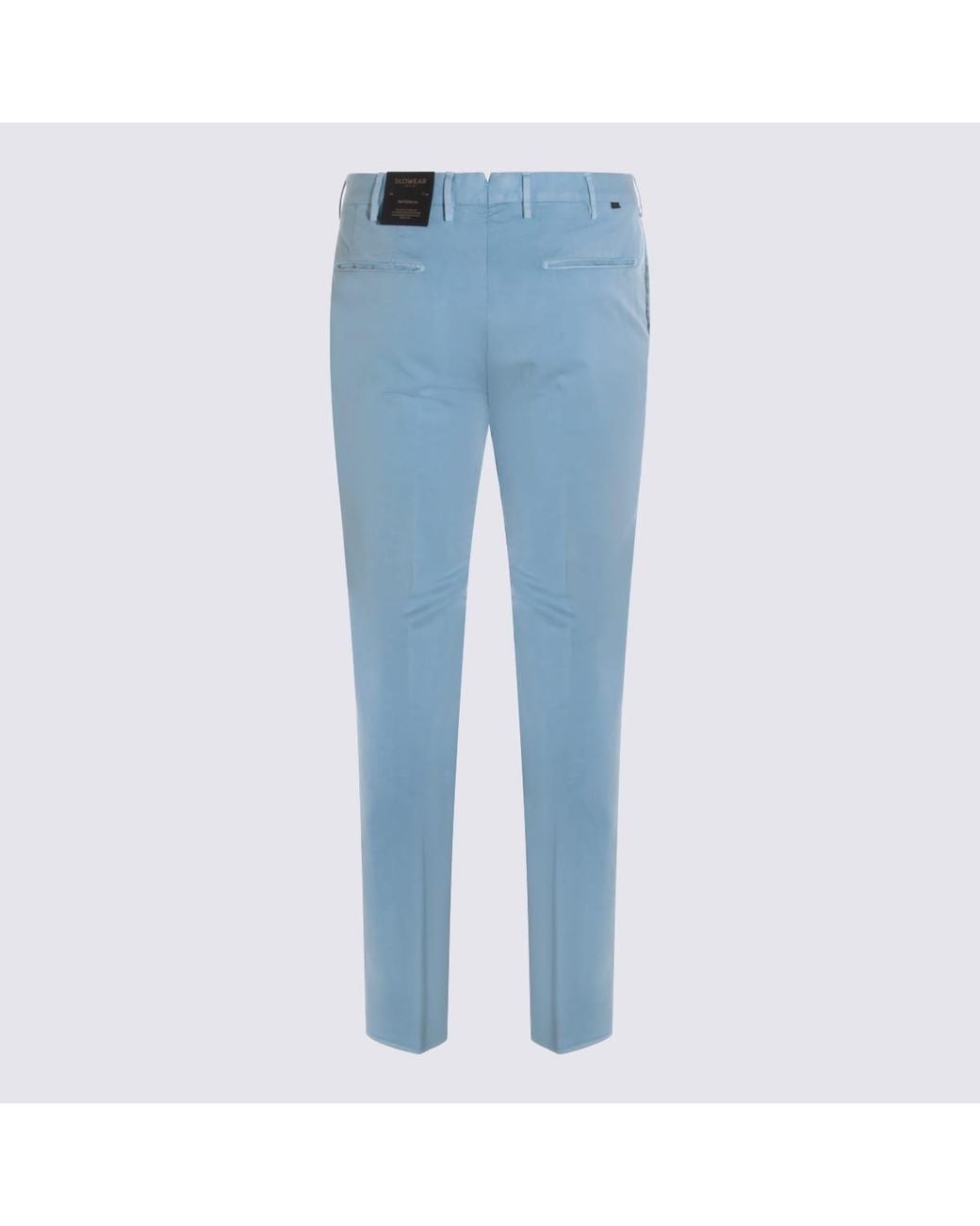 Incotex Blue Light Cotton Pant for men
