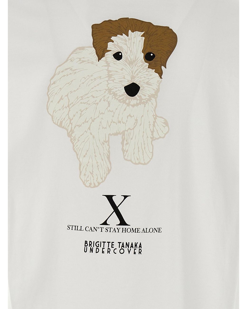 Undercover White Relaxed-Fit Cotton T-Shirt