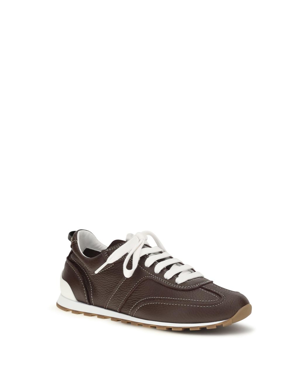 Brunello Cucinelli White Leather Sneakers Trainers