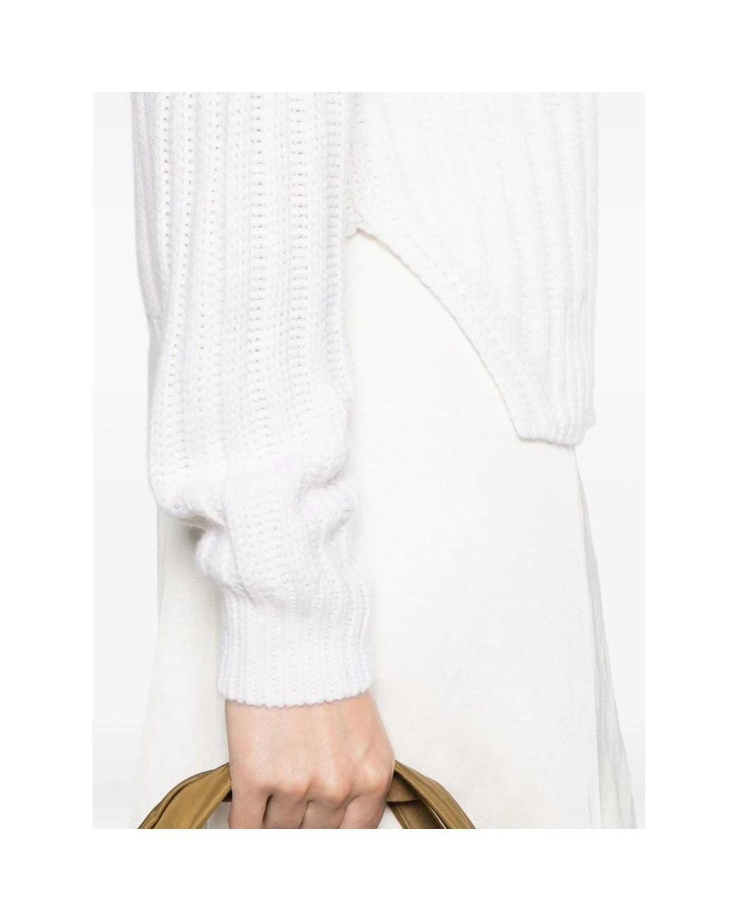 Allude White Sweater
