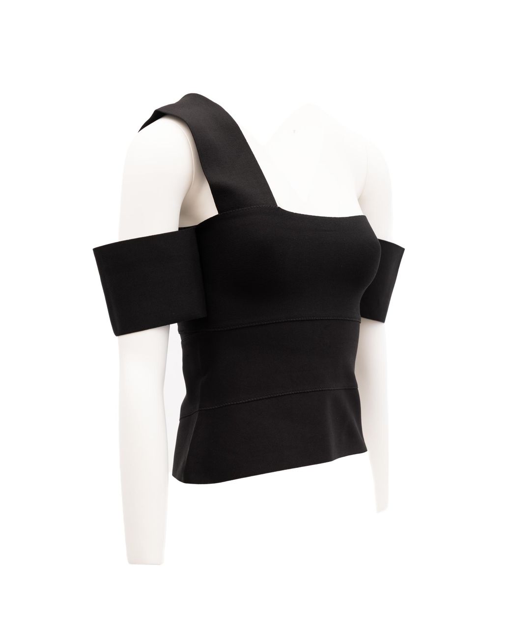 McQueen Black Viscose Top