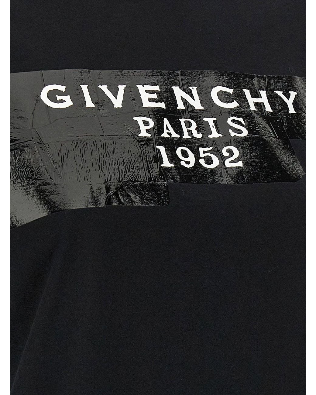 Givenchy Black Paris T-Shirt