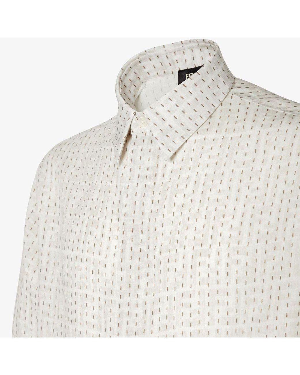 Fendi White Fendi Shirt for men