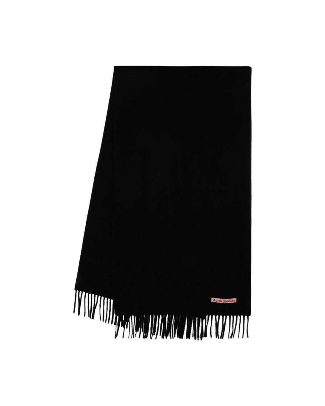Acne Black Canada Scarf Wool Accessories