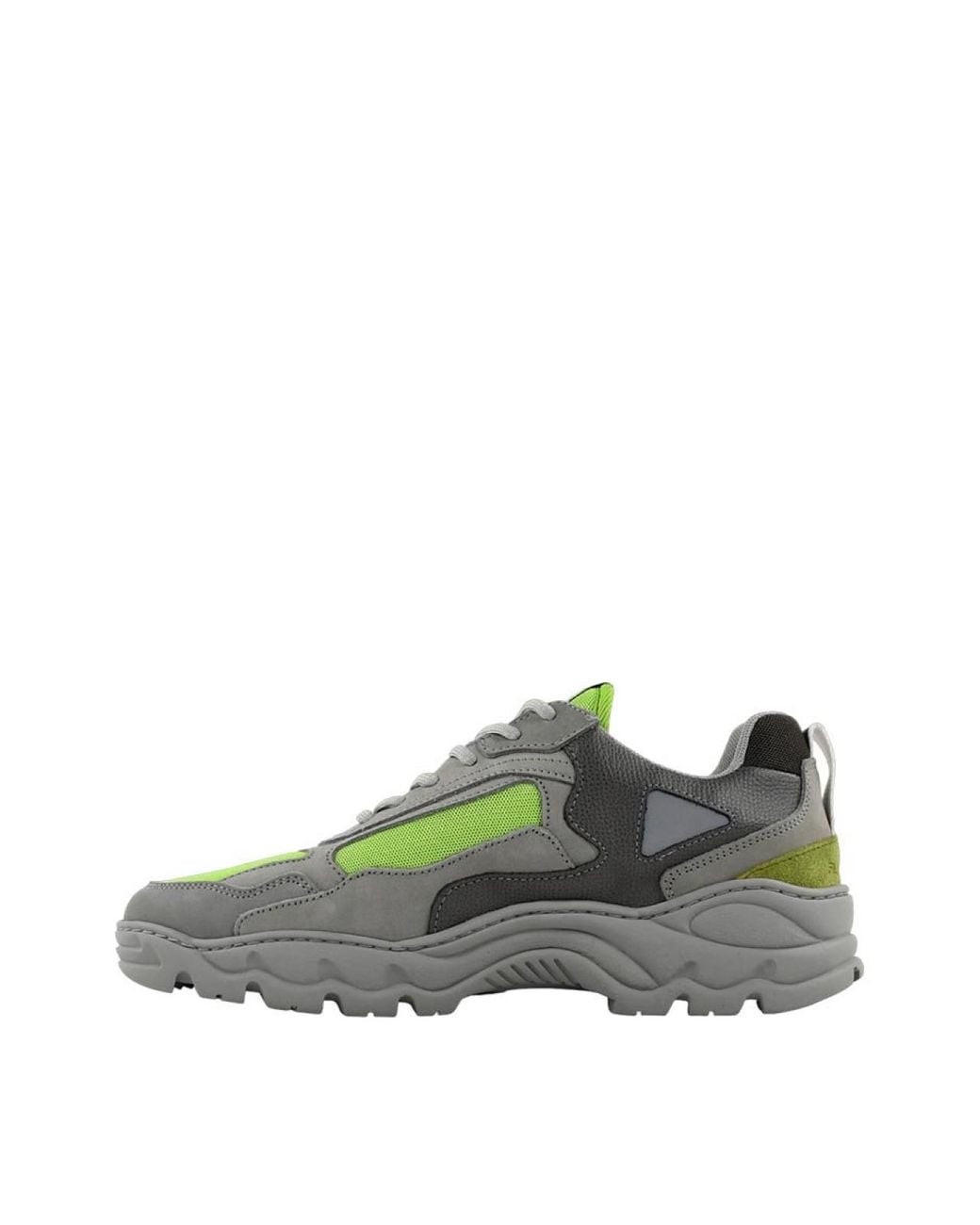 Filling Pieces Green Low Curve Iceman Trimix Sneakers Shoes for men
