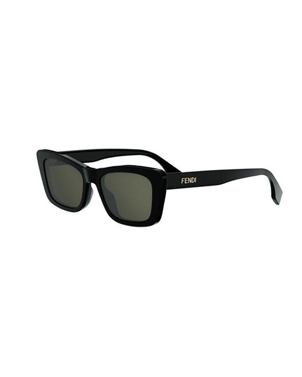 Fendi Black Sunglasses Acetate Eyewear