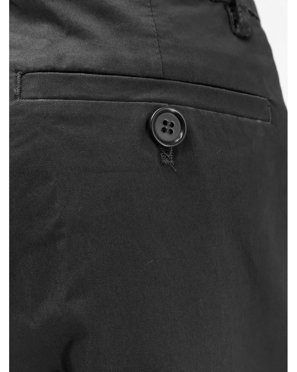 Aspesi Black Rtw Cotone Elastan