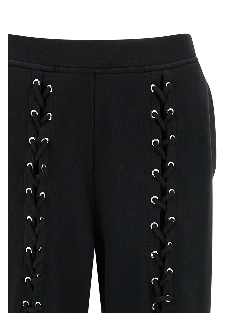 パンツ ROTATE BIRGER CHRISTENSEN 'Lacing' joggers ROTATE BIRGER CHRISTENSEN 'Lacing' Joggers in Black | Lyst UK