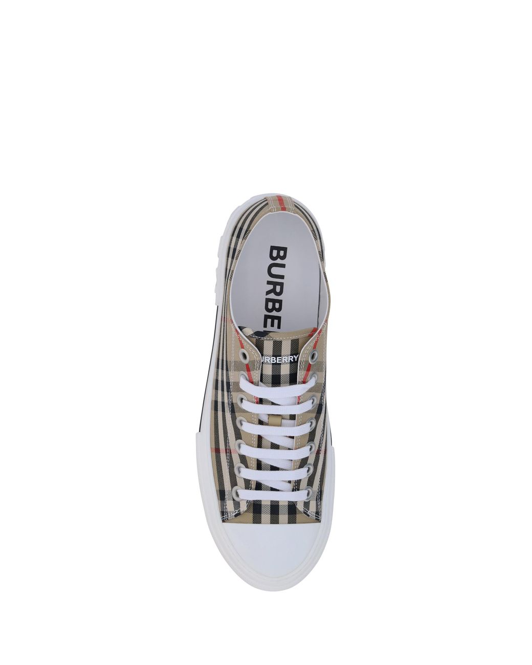 Burberry White Burberry Tnr Jacke Sneaker for men