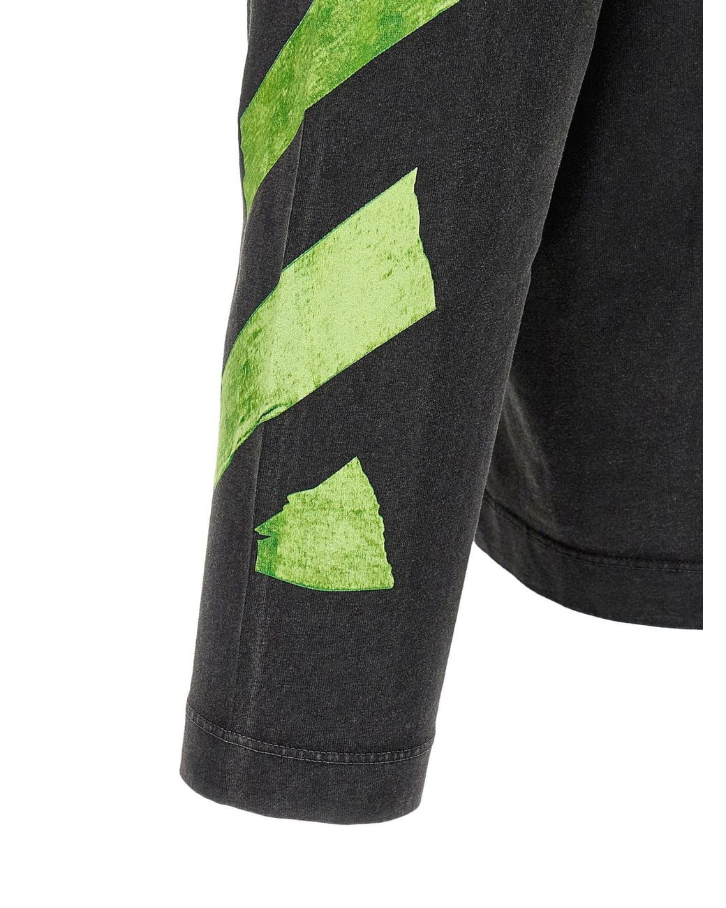 Off-White c/o Virgil Abloh Black Bacco Arrow Skate Long-Sleeve T-Shirt for men