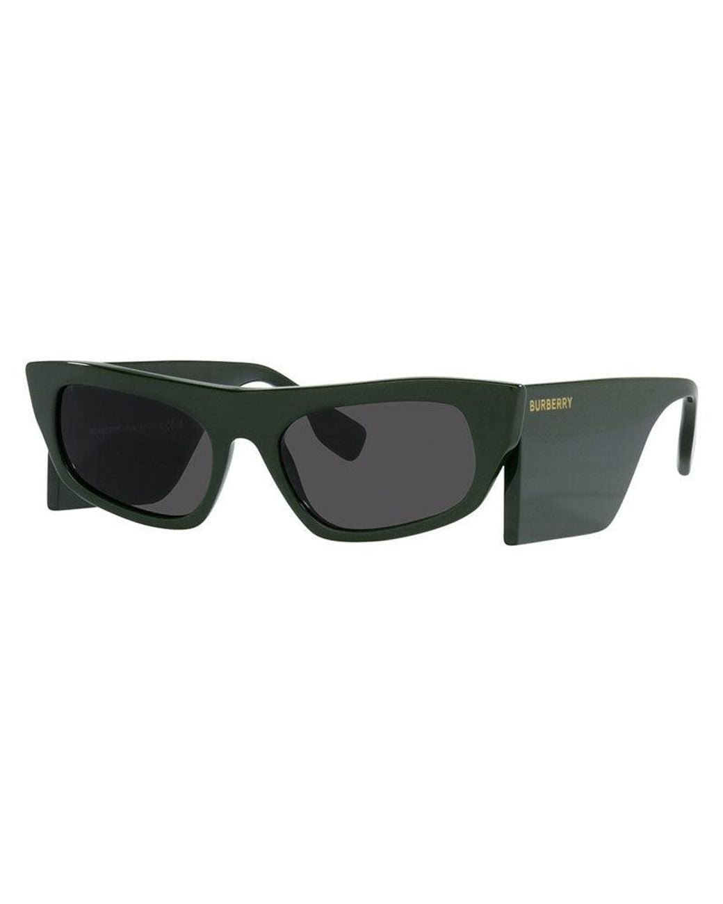 Burberry Black Sunglasses Rectangle Full Rim, Frame And Dark Lens Be4385403887
