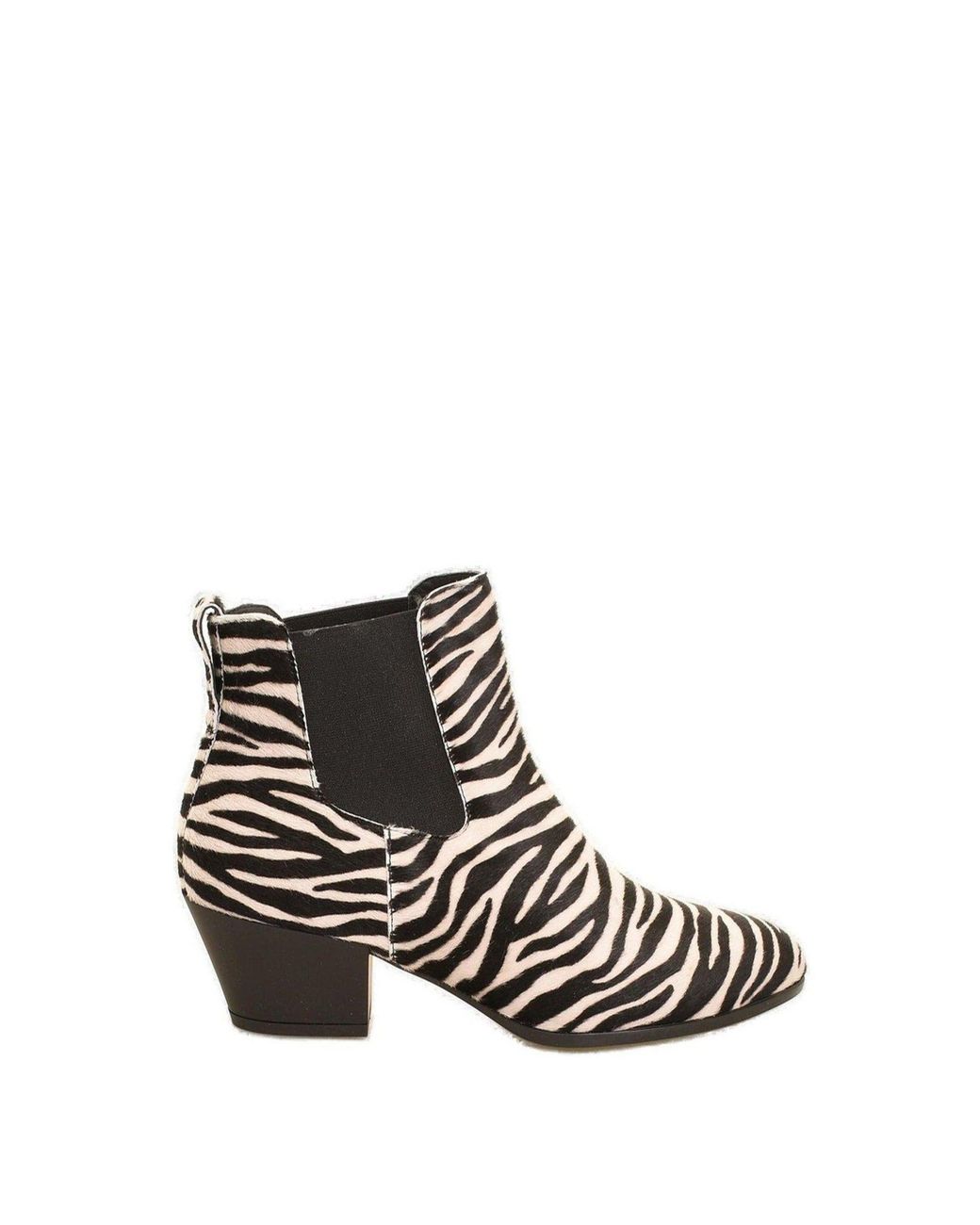 Hogan Black Chelsea Ankle Boots