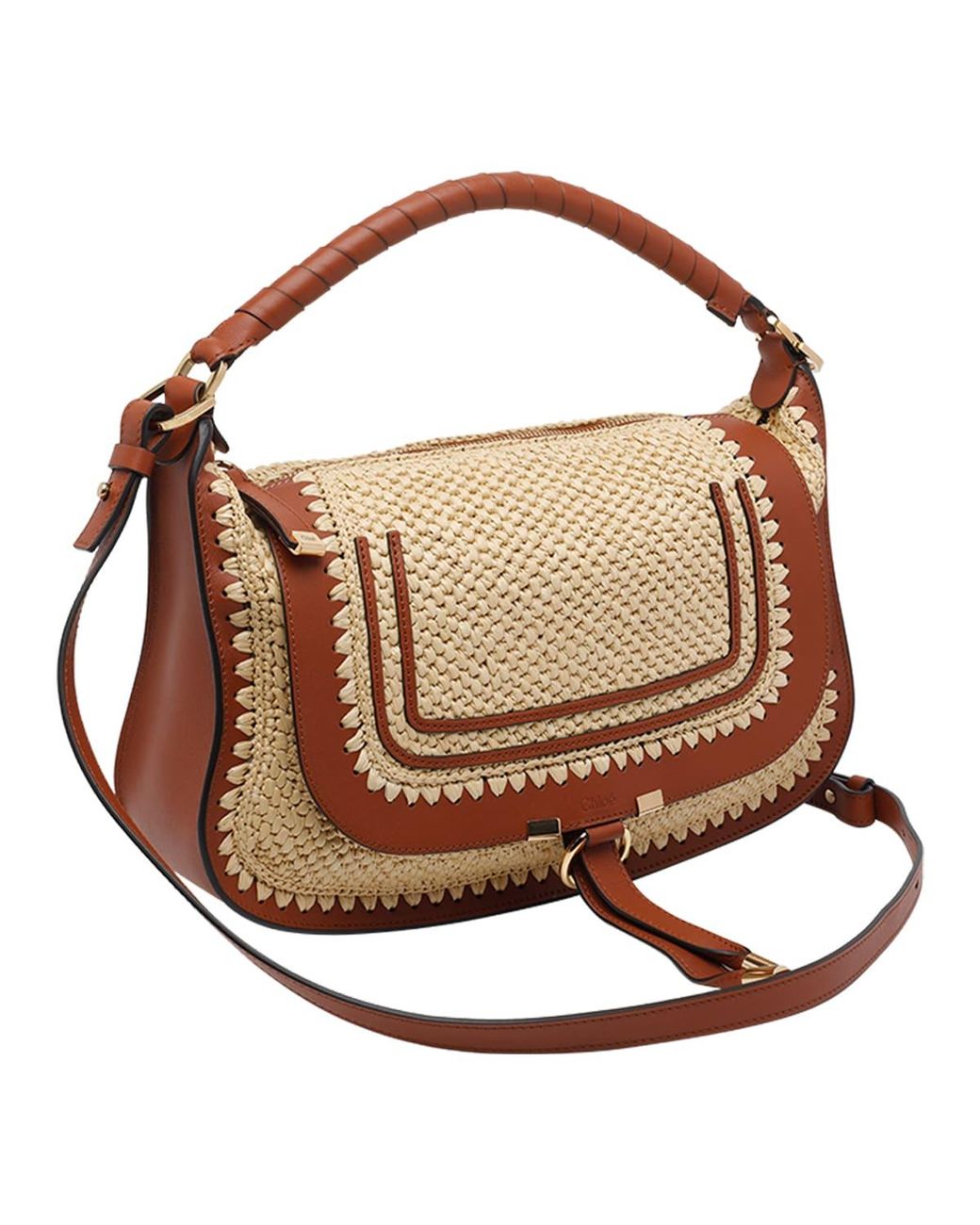 Chloé Brown Marcie Shoulder Bag