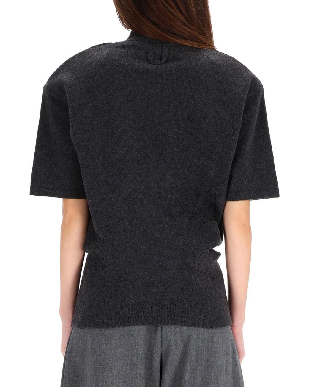 Jacquemus Black Jacquemus Wool Cashmere Blend Sweater