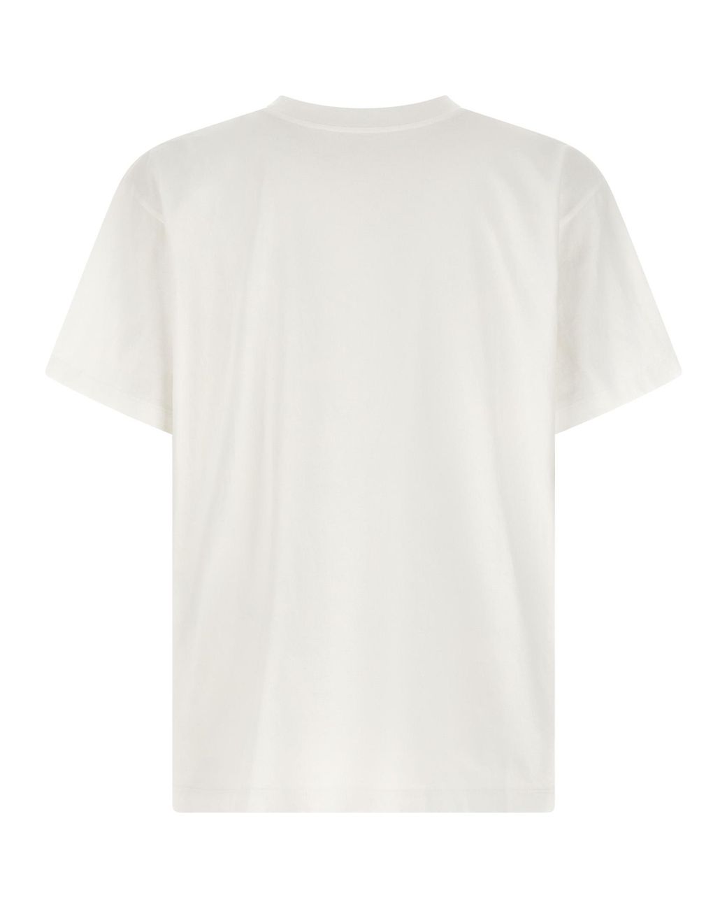 MM6 by Maison Margiela Necklace Trompe L'oeil Graphic T-shirt White for men