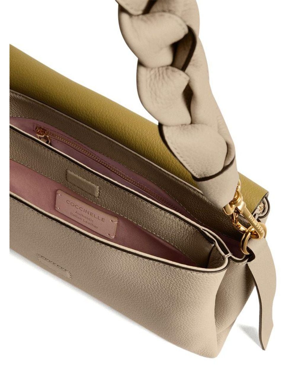 Coccinelle White Coccinelle Boheme Shoulder Bag