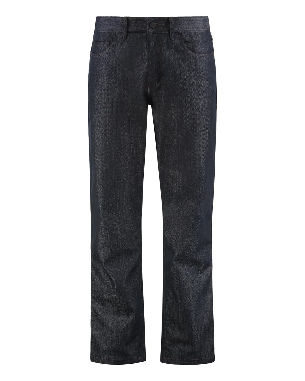 Moncler Blue Straight Leg Jeans for men