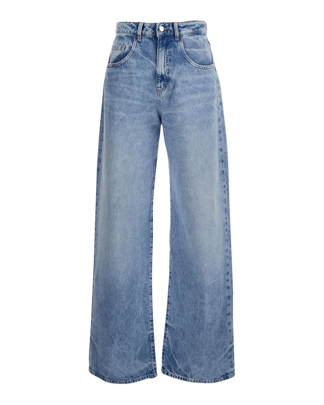 ICON DENIM Blue Jeans With Five Pockets