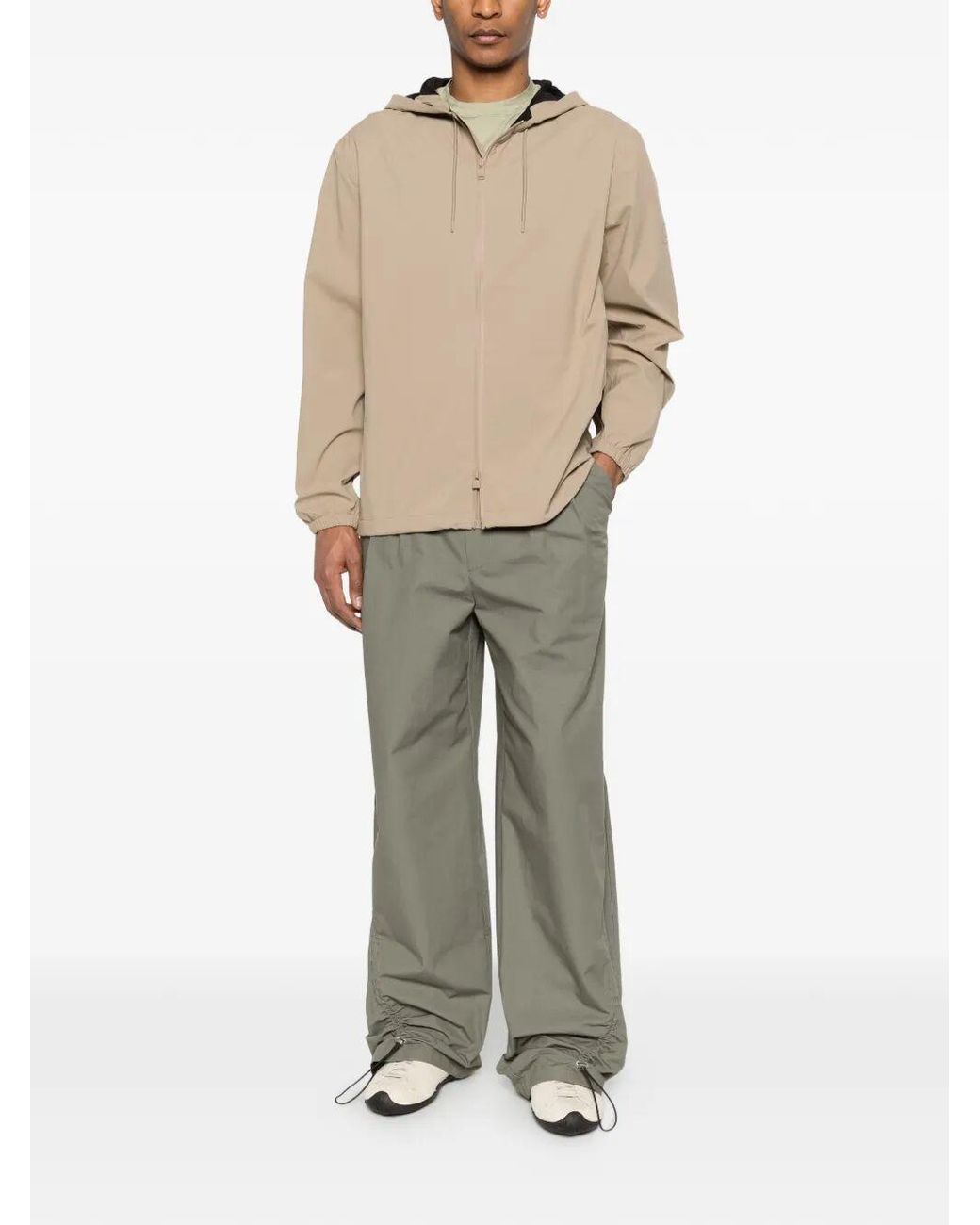 Rains Natural Suva Hardshell Jacket Polyester for men