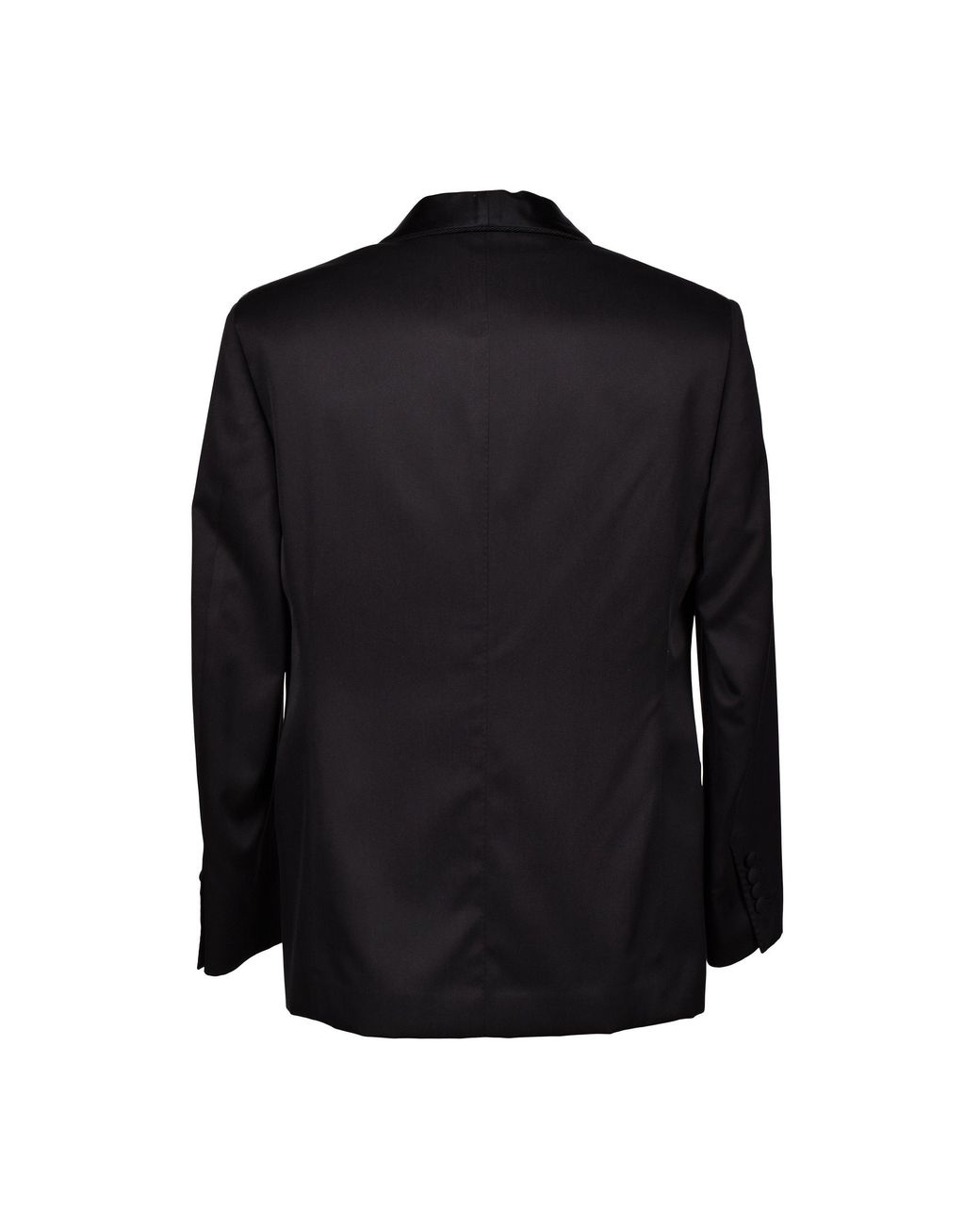 Brunello Cucinelli Black 100% Silk Tuxedo Dinner Jacket New for men
