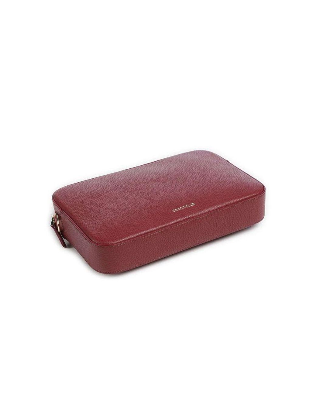 Coccinelle Red Shoulder Bag Cowhide