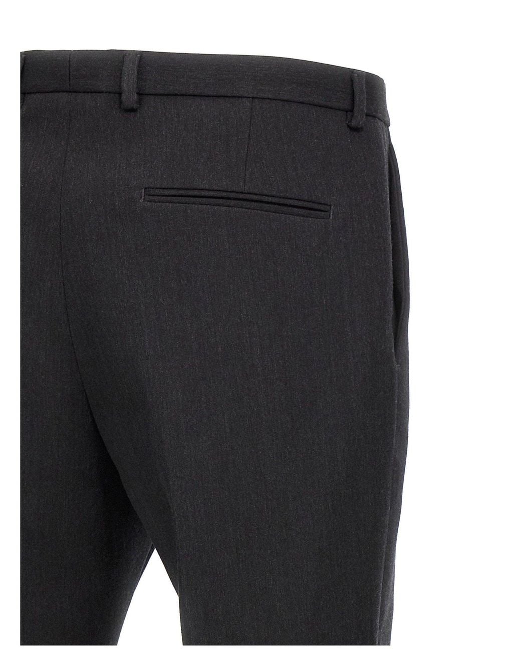 Gucci Blue Wool Trousers
