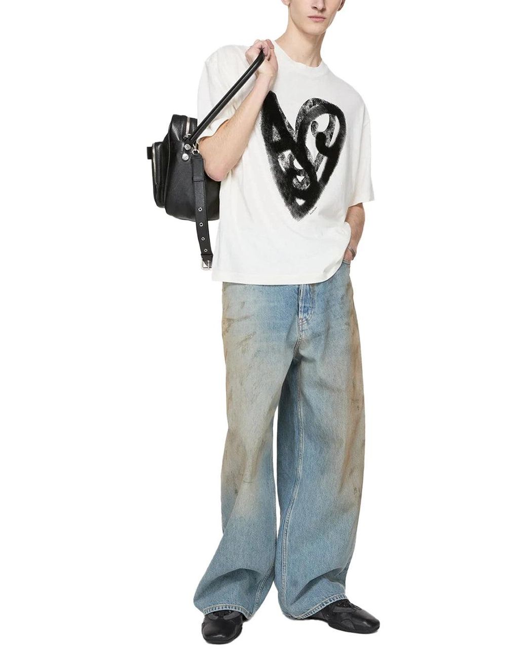 Acne Blue 2023 Loose Fit Jeans Mid