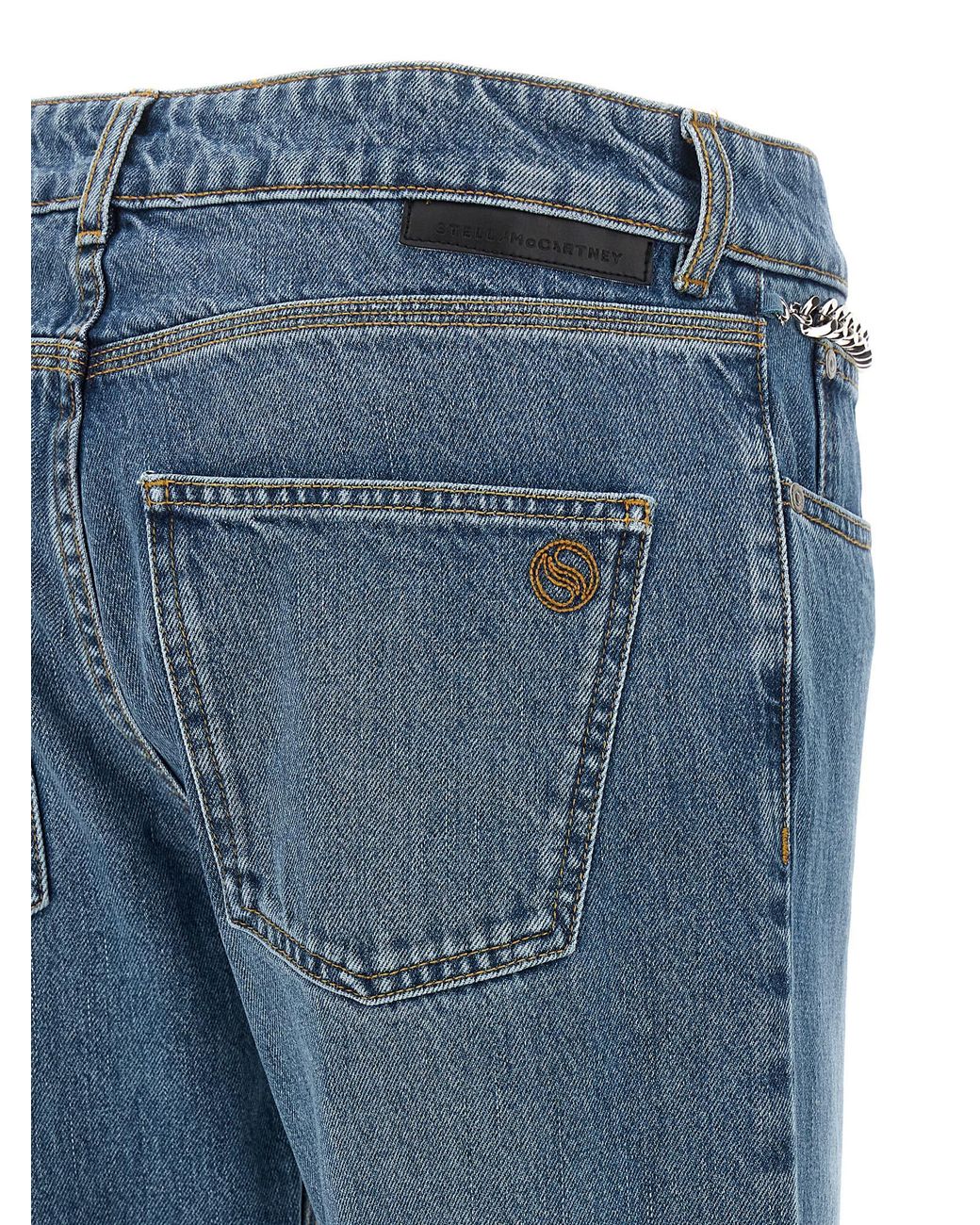 Stella McCartney Blue Falabella' Jeans