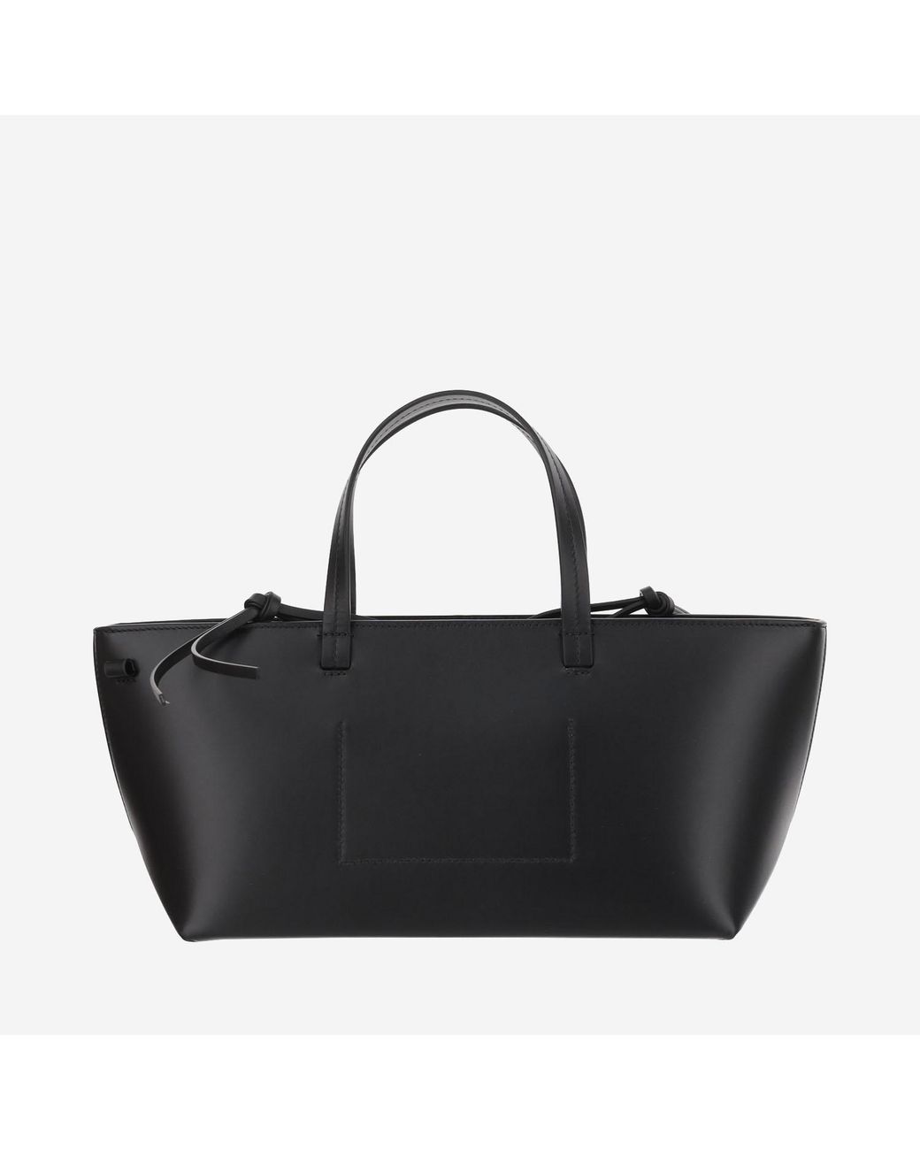 Jil Sander Black Small Bateau Tote Bag Calfskin Satchels & Cross Body