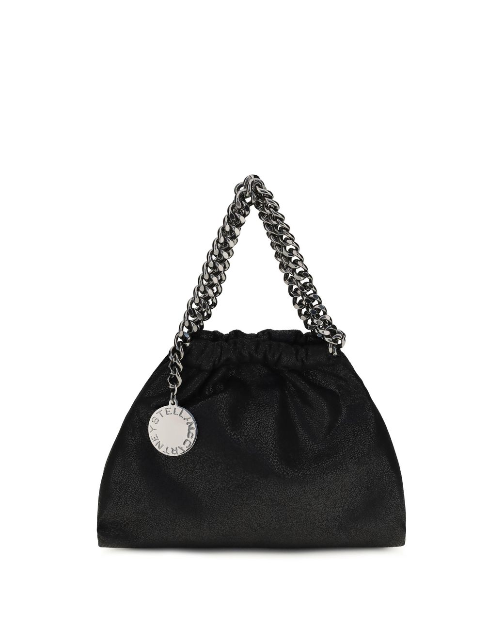 Stella McCartney Black Mini Handbag Falabella Polyester Shoulder Bags