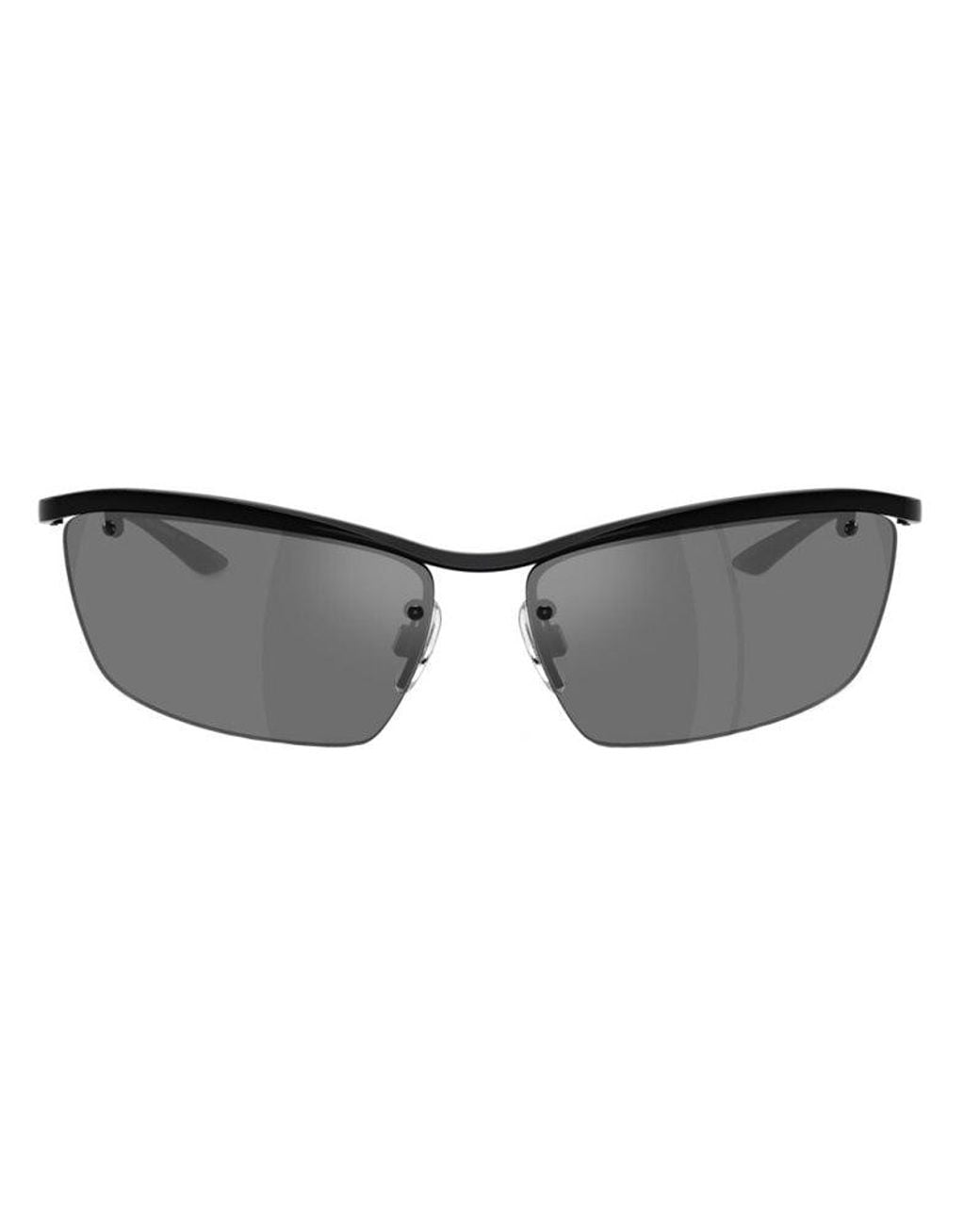 Dolce & Gabbana Black Mirror Finish Sunglasses