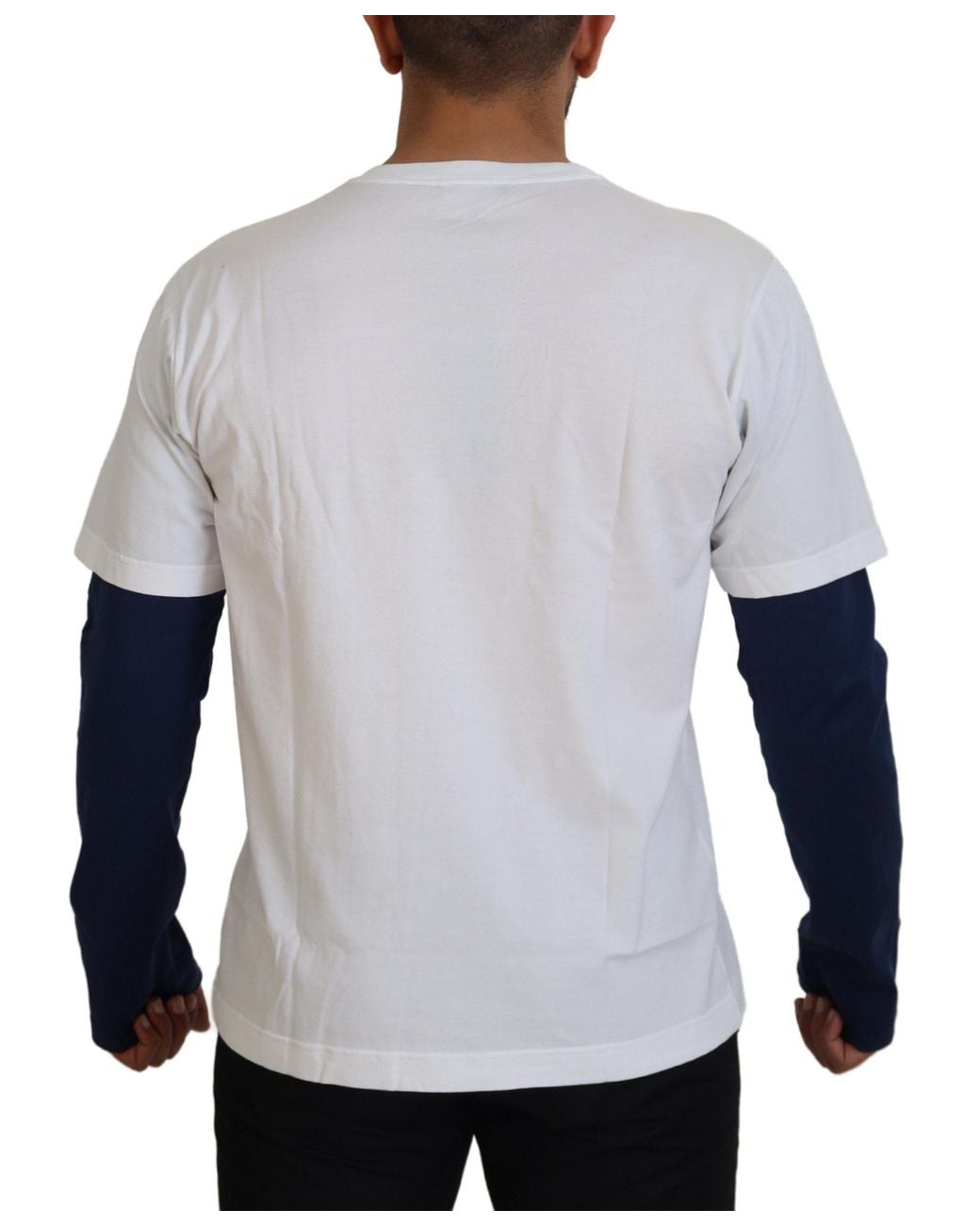 Dolce & Gabbana Gray Dg Crown Pullover Sweater Cotton Clothing for men