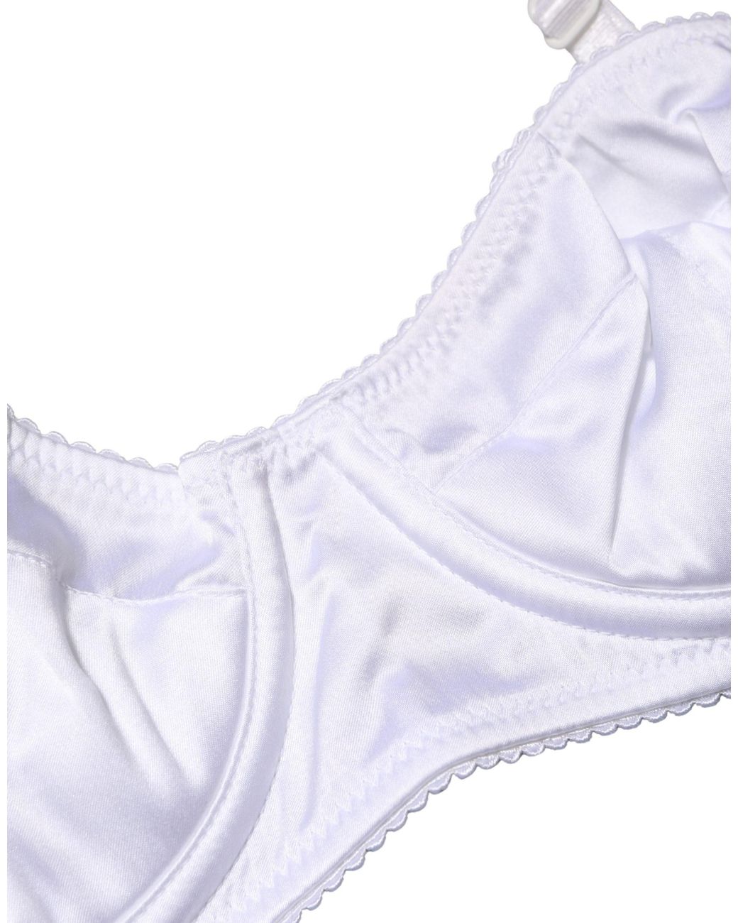 Dolce & Gabbana Blue Dolce & Gabbana Semi-Pad Underwire Balconette Bra