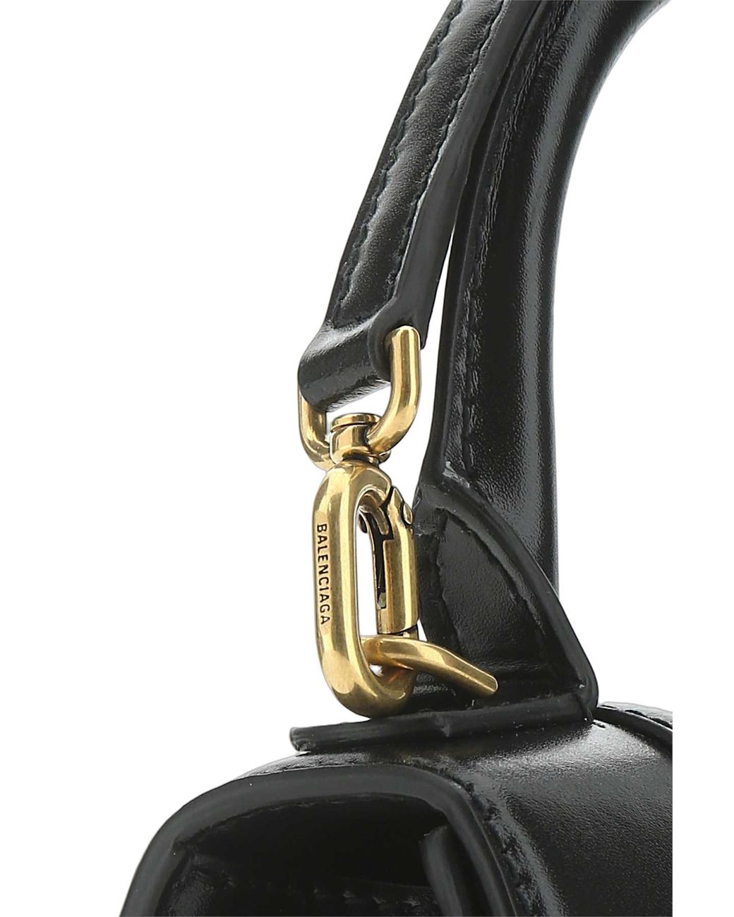 Balenciaga Balenciaga Hourglass Top Handle Bag in Black | Lyst