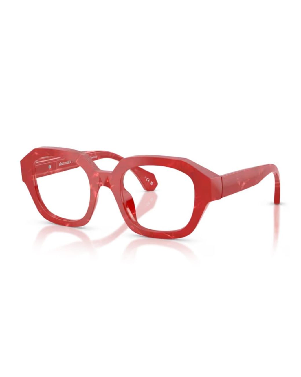 Alain Mikli A03510X 0486 Rouge Nacree Glasses in Red | Lyst