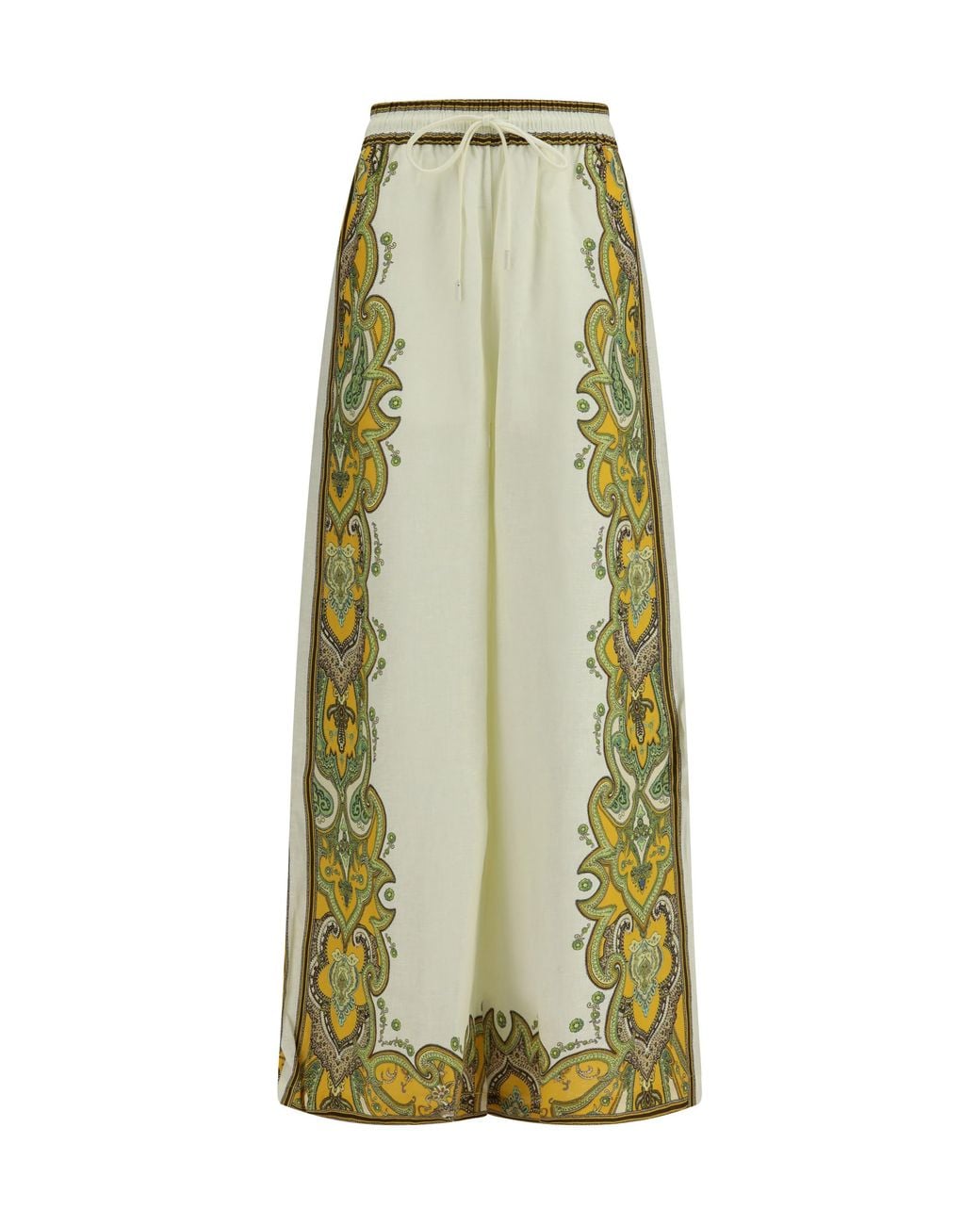 ALÉMAIS Green Porter Pants Linen