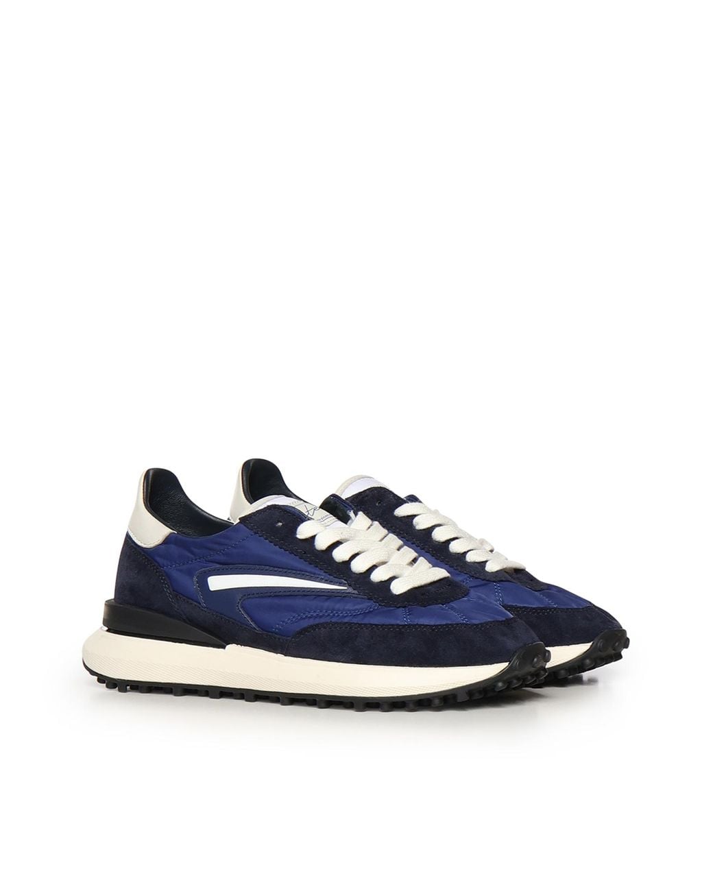 Date Blue Sneakers Polyester for men
