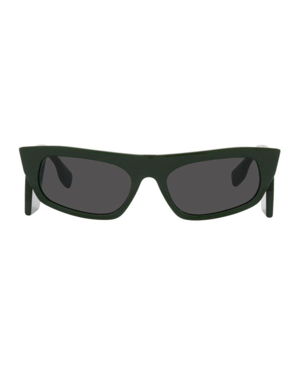 Burberry Black Sunglasses Rectangle Full Rim, Frame And Dark Lens Be4385403887