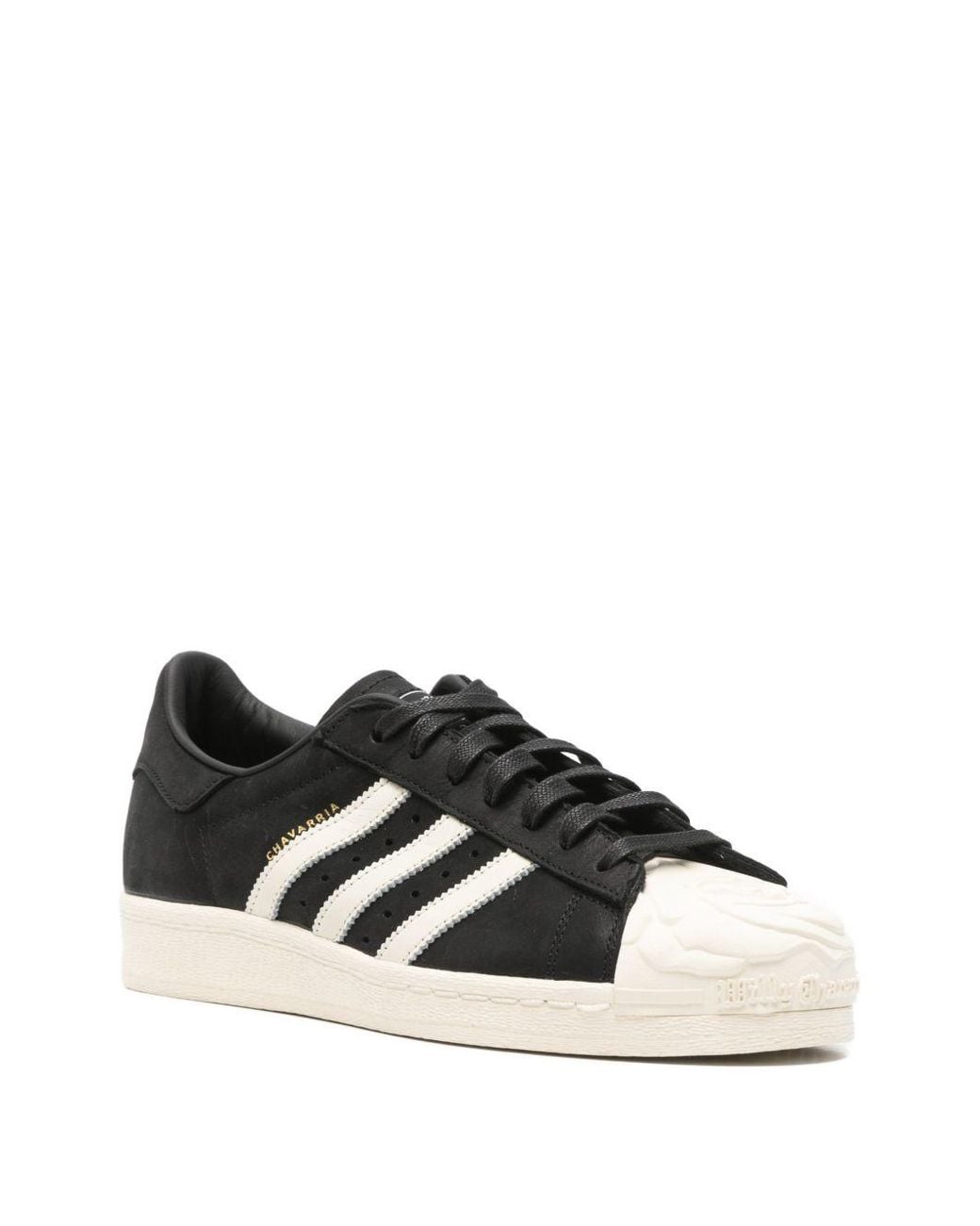 ADIDAS X WILLY CHAVARRIA Black Superstar Sneakers