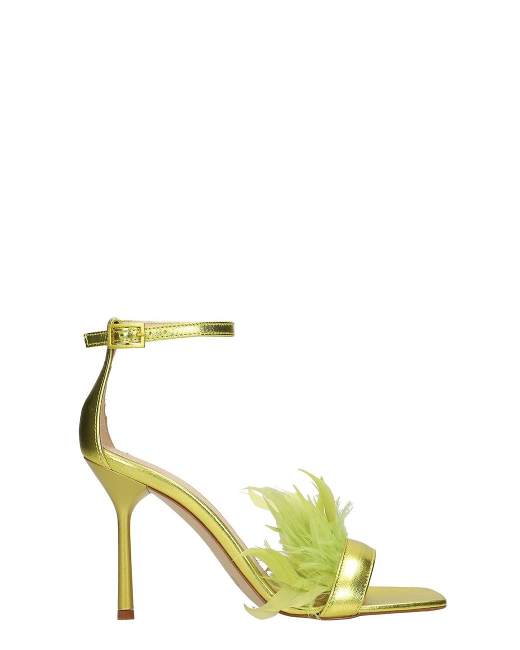 Liu Jo Camelia Lh 02 Sandals In Yellow Leather | Lyst UK