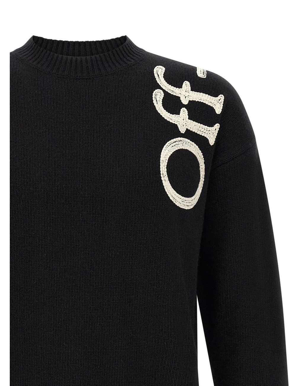 Off-White c/o Virgil Abloh Black Sweater for men