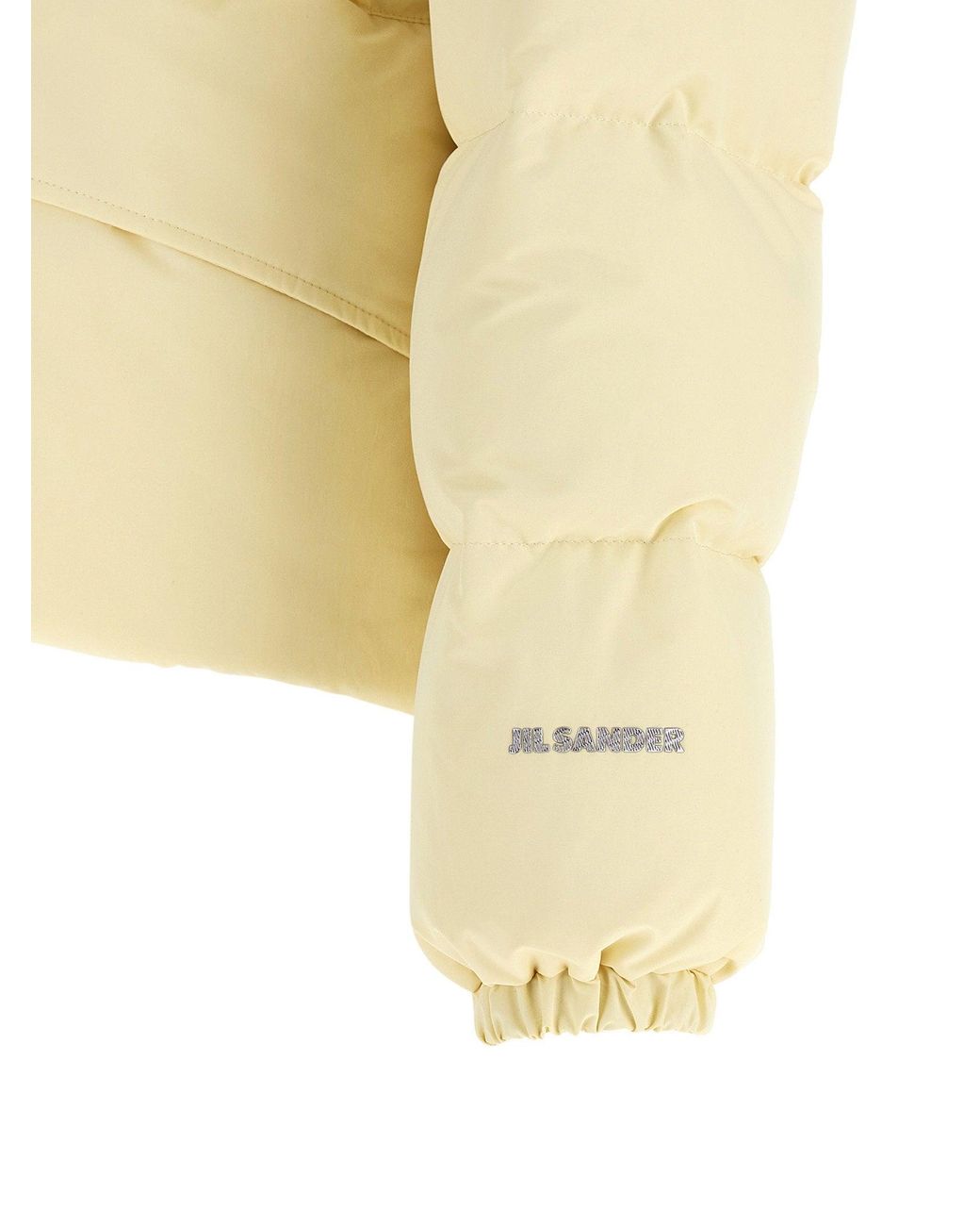 Jil Sander Natural Quilted Water-Repellent Technical Down Jacket