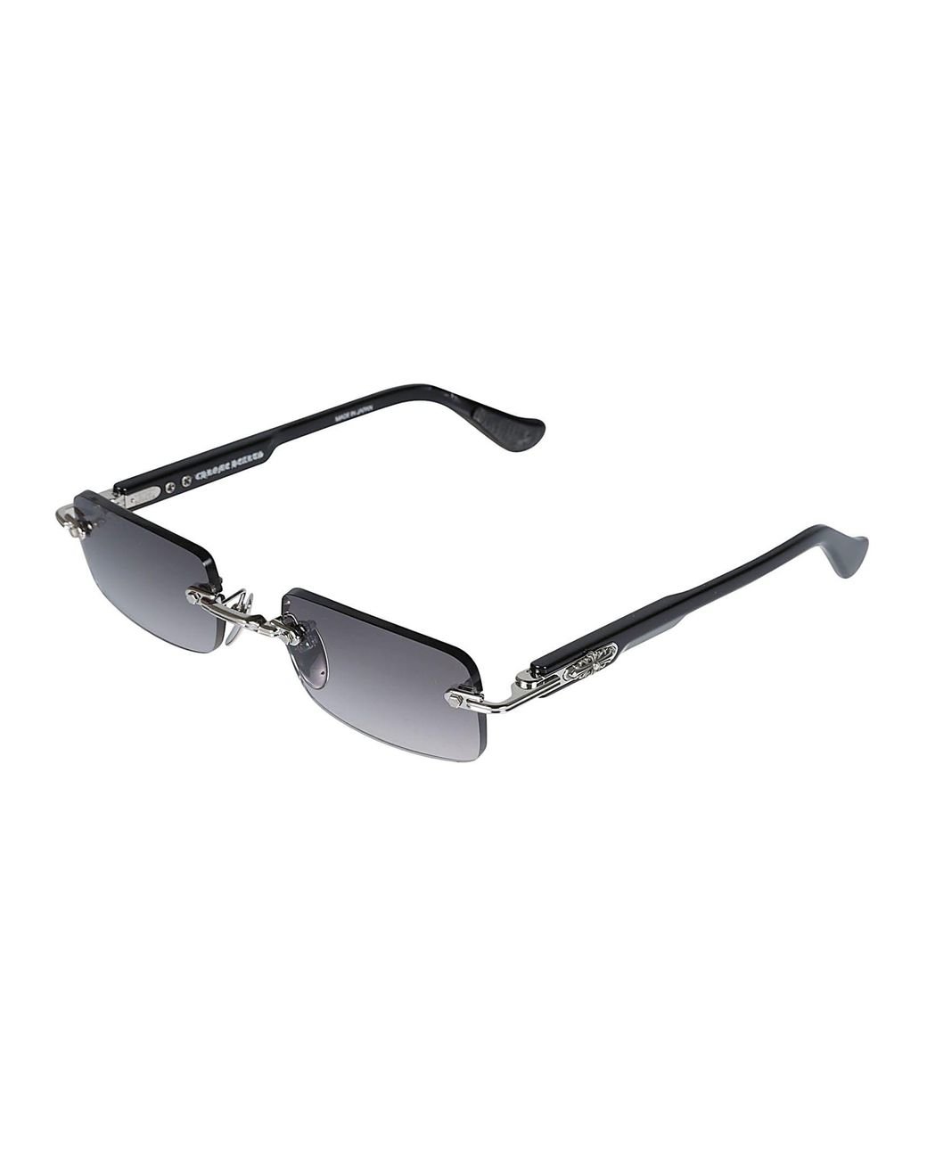 Chrome Hearts Deep Iii Sunglasses in Metallic | Lyst