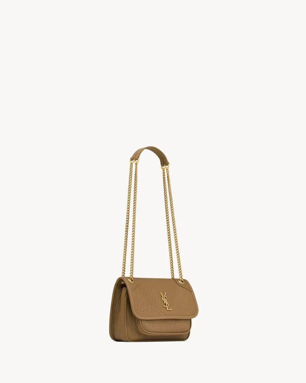 Saint Laurent Natural Saint Laurent Sac Sl H26 Shoulder Bag