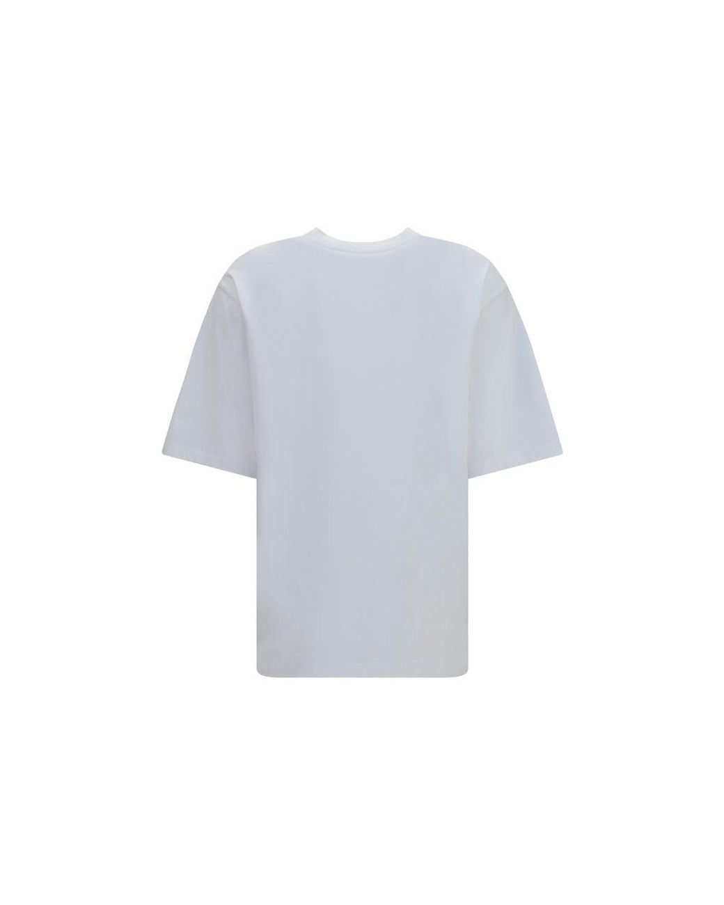 Dolce & Gabbana Blue White Cotton T