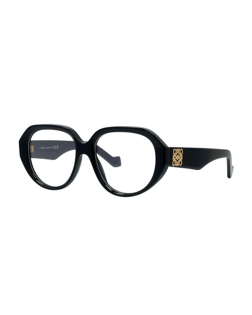 Loewe Rectangular Optical Glasses Lw50115i Black - NWT Loewe Anagram Eyeglasses in Black | Lyst main image 3