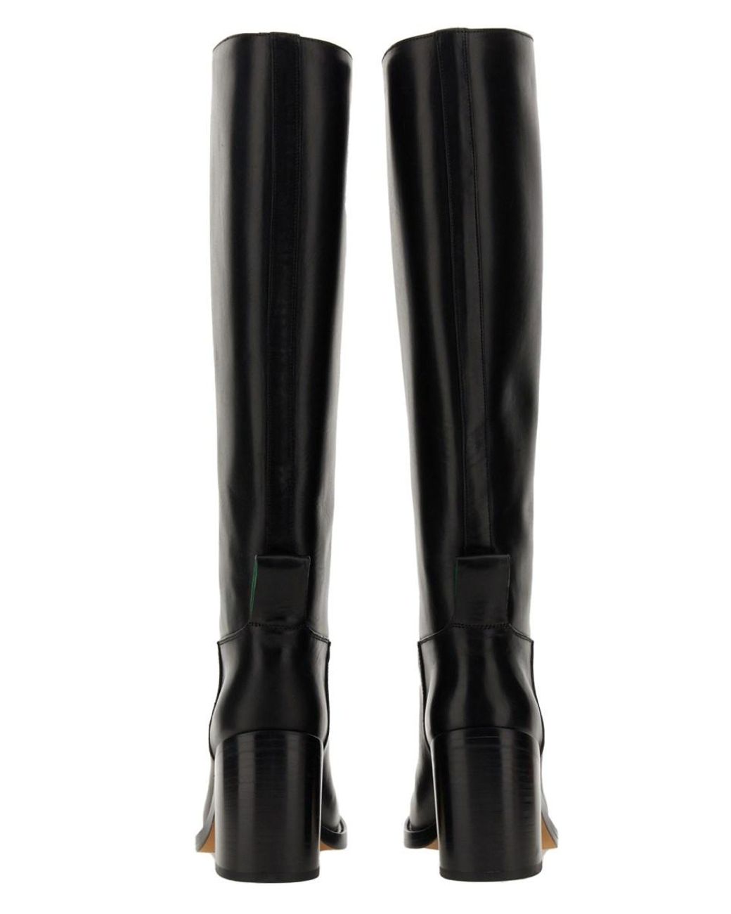 Bottega Veneta Black Boots Horse Leather