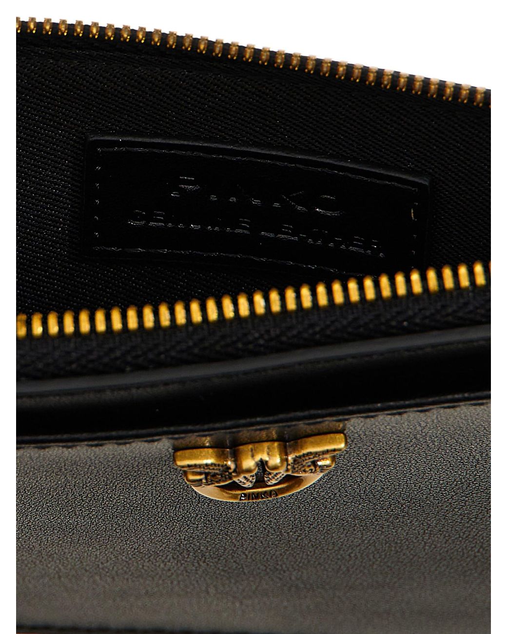 財布・小物その他 PINKO 'Long' card holder Black Pinko Long Card Holder in Black | Lyst